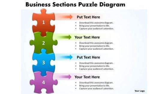 Sales Diagram Business Sections Puzzle Diagram Consulting Diagram