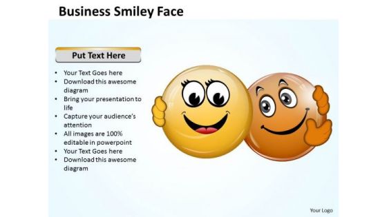 Sales Diagram Business Smiley Face Strategy Diagram