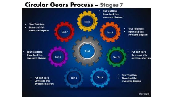 Sales Diagram Circular Gears Flowchart Process Diagram Strategic Management