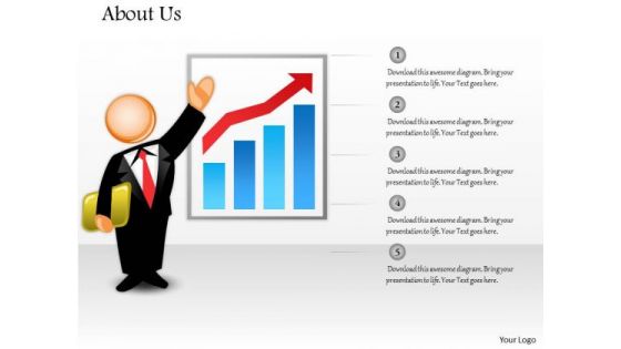 Sales Diagram Companys Performance About Us Layout Consulting Diagram