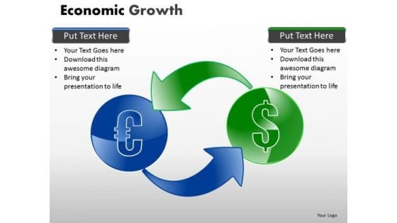 Sales Diagram Economic Growth Business Diagram