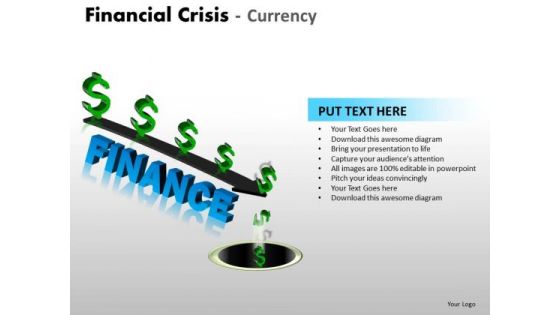 Sales Diagram Financial Crisis Currency Consulting Diagram