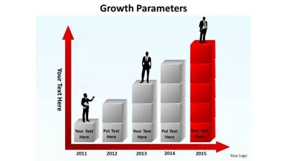 Sales Diagram Growth Parameters Business Cycle Diagram