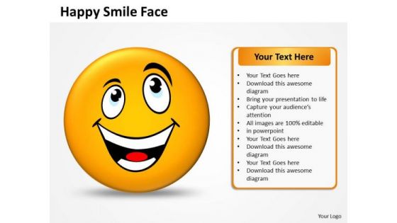 Sales Diagram Happy Smiley Face Mba Models And Frameworks