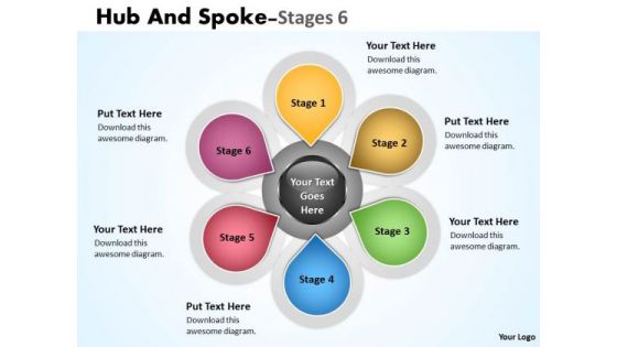 Sales Diagram Hub And Spoke Stages 11 Consulting Diagram