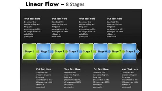 Sales Diagram Linear Flow 8 Stages Consulting Diagram Sales Diagram Linear Flow 8 Stages Consulting Diagram