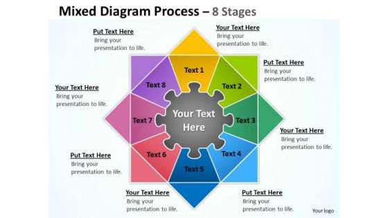 Sales Diagram Mixed Diagram Process 8 Stages For Business Mba Models And Frameworks