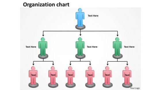 Sales Diagram Organization Chart Ppt Slide Business Diagram