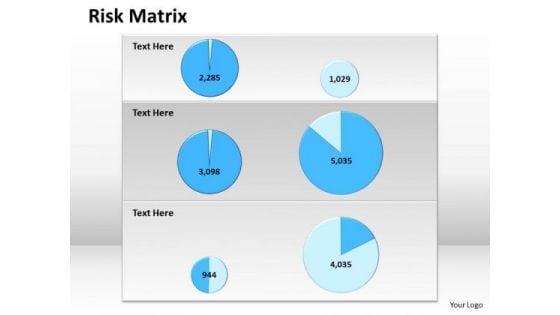 Sales Diagram Risk Matrix Templates Consulting Diagram