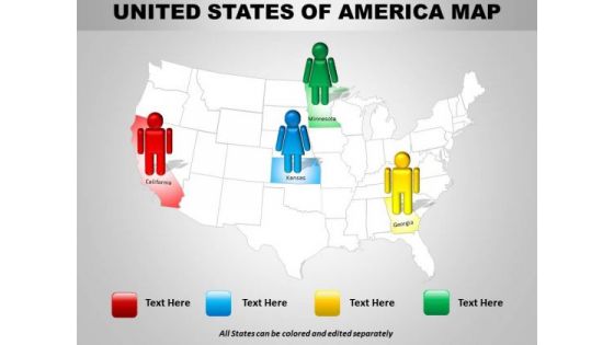 Sales Diagram Usa Country Maps Mba Models And Frameworks