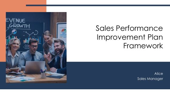 Sales Performance Improvement Plan Framework PPT Example AT