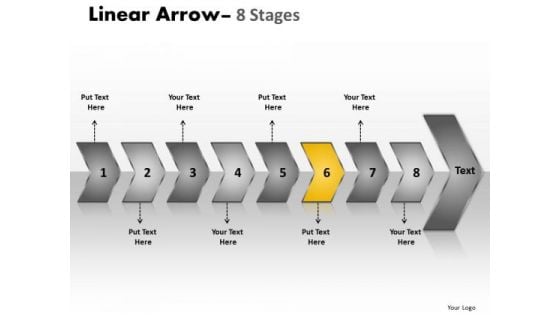 Sales Ppt Background Seriate Description Of 8 Arrows Business Plan PowerPoint 7 Graphic