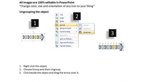 Sales Ppt Background Seriate Description Of 8 Arrows Business Plan PowerPoint 7 Graphic