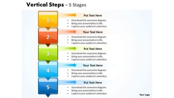Sales Ppt Template Vertical Steps 5 Business Plan PowerPoint 1 Design