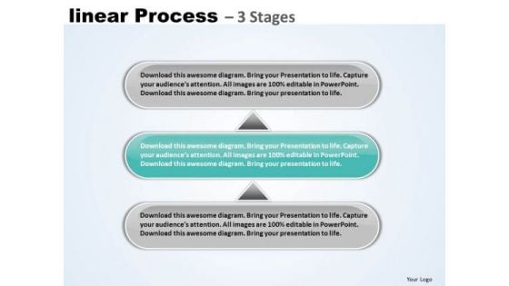 Sales Ppt Theme Linear Process 3 Phase Diagram Operations Management PowerPoint Design