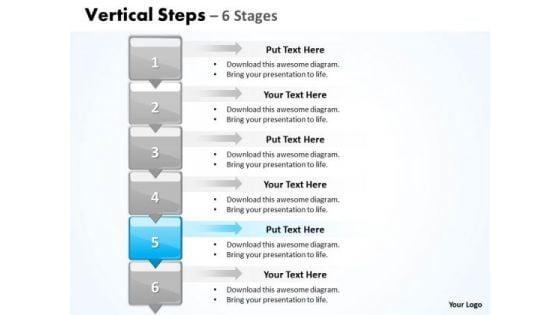 Sales Ppt Vertical Scientific Method Steps Representation Magazines 6 Graphic