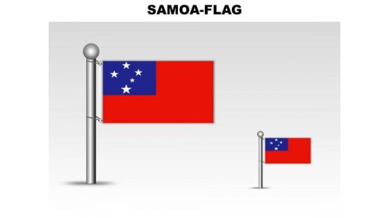 Samoa Country PowerPoint Flags