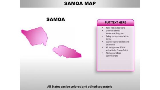 Samoa PowerPoint Maps