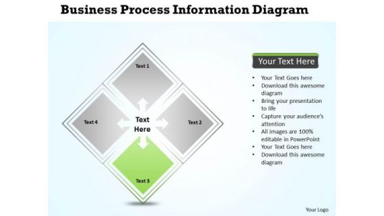 Sample Business Model Diagram PowerPoint Templates Backgrounds For Slides