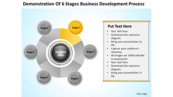 Sample Business PowerPoint Presentations Development Process Ppt Slides