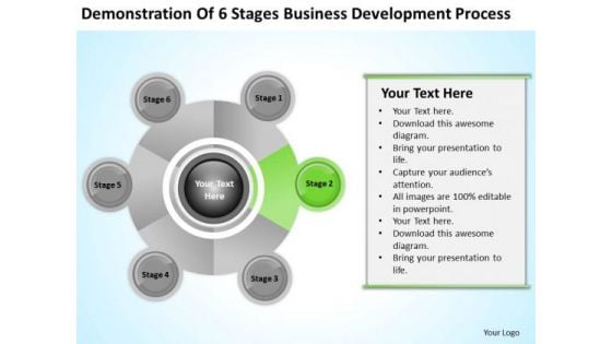 Sample Business PowerPoint Presentations Development Process Slides