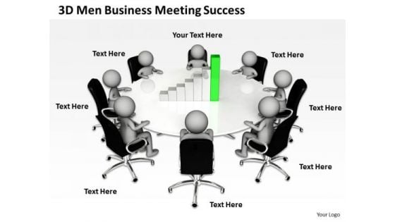 Sample Business Process Flow Diagram Success PowerPoint Templates Backgrounds For Slides