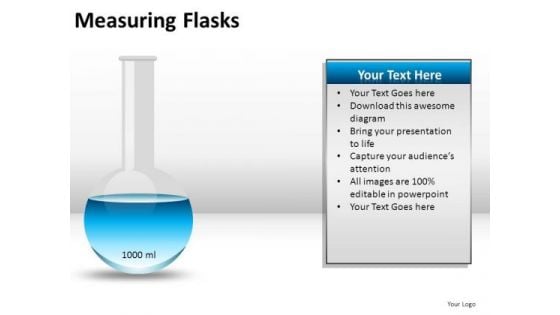 Sample Measuring Flasks PowerPoint Slides And Ppt Diagram Templates