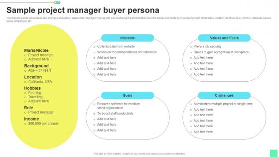 Sample Project Manager Introduction To Niche Marketing Audience Segmentation Demonstration Pdf