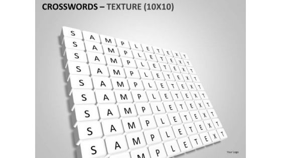 Sample Text Scrabble Words PowerPoint Slides Ppt Templates