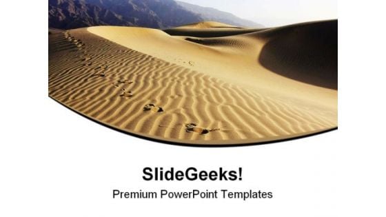 Sand Dunes Nature PowerPoint Themes And PowerPoint Slides 0811