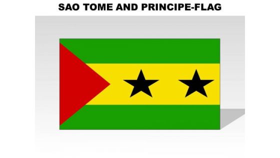 Sao Tome And Principe Country PowerPoint Flags