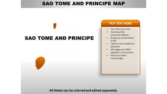 Sao Tome And Principe PowerPoint Maps