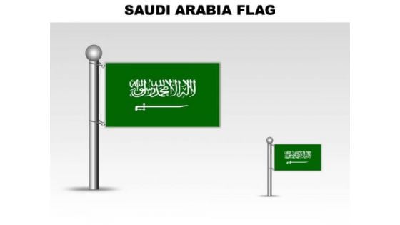 Saudi Arabia Country PowerPoint Flags