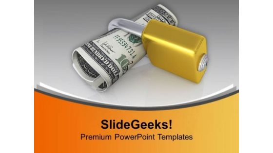 Save And Protect Money PowerPoint Templates Ppt Backgrounds For Slides 0513