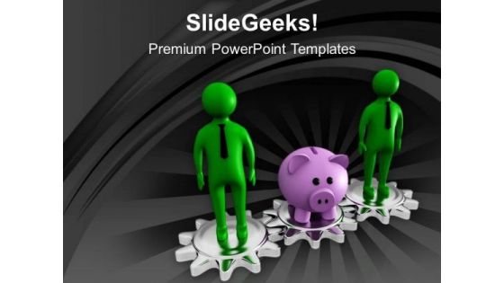 Save Money And Balance Finance PowerPoint Templates Ppt Backgrounds For Slides 0413