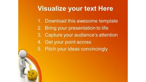 Save Money And Become Rich PowerPoint Templates Ppt Backgrounds For Slides 0613