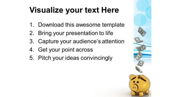 Save Money Business PowerPoint Templates And PowerPoint Themes 1112