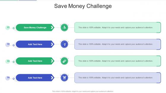 Save Money Challenge In Powerpoint And Google Slides Cpb