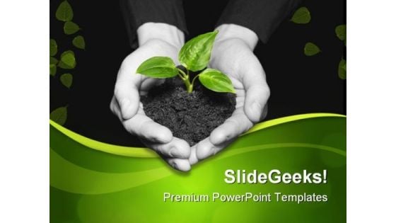 Save Plant Nature PowerPoint Templates And PowerPoint Backgrounds 0511