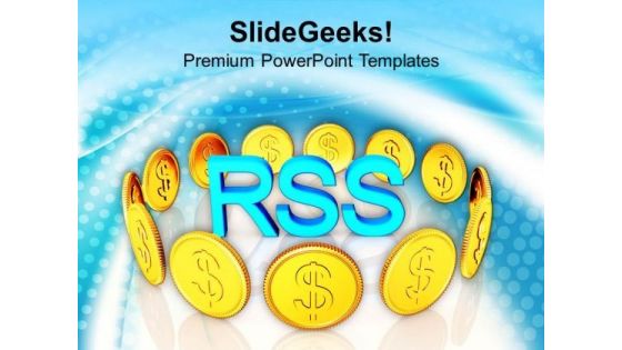 Save Rss From Market Risks PowerPoint Templates Ppt Backgrounds For Slides 0513