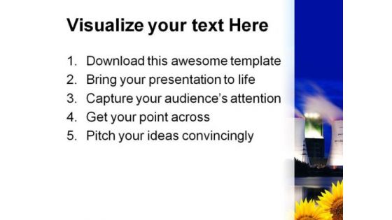 Save The Nature Industrial PowerPoint Themes And PowerPoint Slides 0311