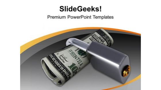 Save Your Dollar Money PowerPoint Templates Ppt Backgrounds For Slides 0213