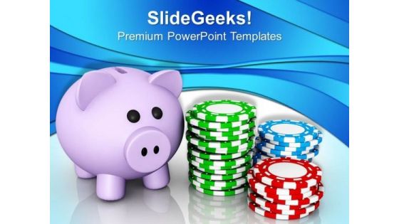 Save Your Money Future PowerPoint Templates Ppt Backgrounds For Slides 0413