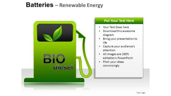 Saving Batteries Renewable Energy PowerPoint Slides And Ppt Diagram Templates