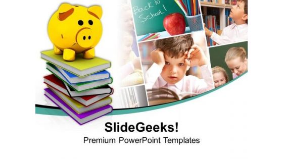 Savings For Children Education PowerPoint Templates And PowerPoint Themes 1112