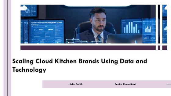 Scaling Cloud Kitchen Brands Using Data And Technology PPT Example AT