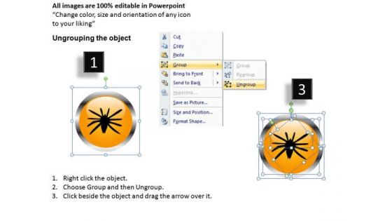 Scary Halloween Icons PowerPoint Slides And Ppt Diagram Templates