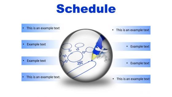 Schedule Business PowerPoint Presentation Slides C