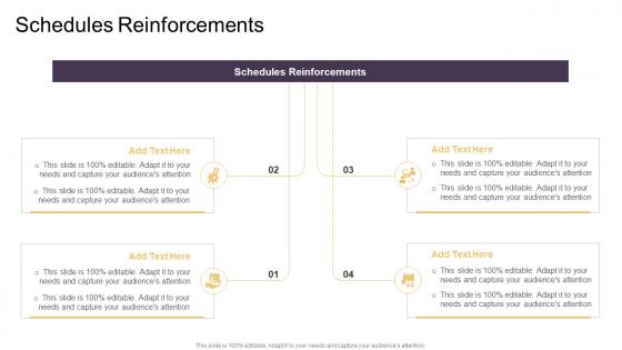 Schedules Reinforcements In Powerpoint And Google Slides Cpb