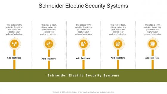 Schneider Electric Security Systems In Powerpoint And Google Slides Cpb